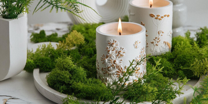 Цветущий сад — линейка душистых свечей от российского бренда Love Tea Art 