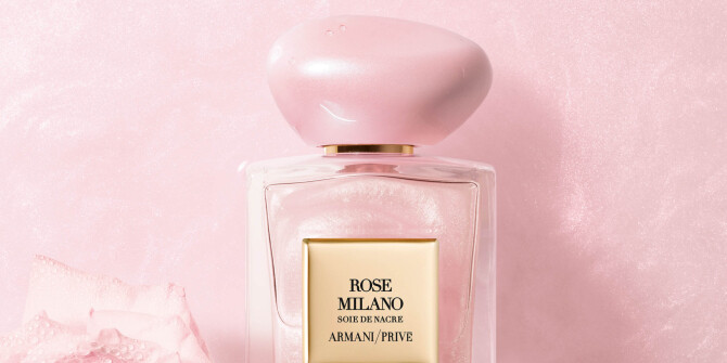 В линии Armani Privé пополнение — Rose Milano Soie de Nacre Eau de Toilette