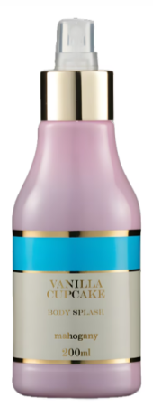 Mahogany Vanilla Cupcake