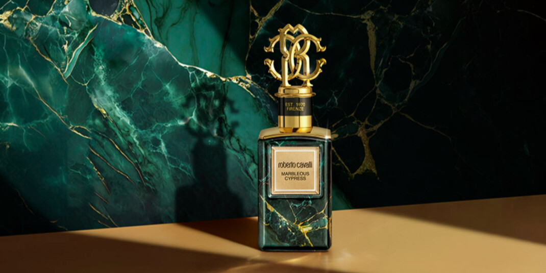 Marbleous Cypress: кипарис, ветивер и можжевельник в новом издании Roberto Cavalli