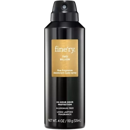 Fine'ry. Two Billion Body Spray