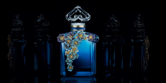 Коллекционное оформление L’Heure Bleue от Guerlain и ювелира Бегюм Хан