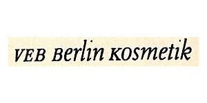 VEB Berlin Kosmetik