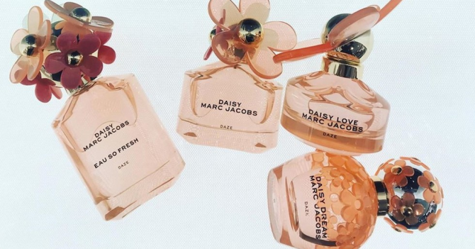 Marc Jacobs представили серию из четырёх ароматов Daisy Daze