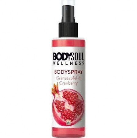 Body & Soul Wellness Bodyspray Granatapfel & Cranberry