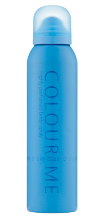 Milton Lloyd Colour Me Sky Blue Perfumed Body Spray