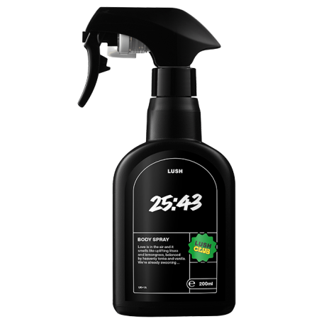 Lush 25:43 Body Spray