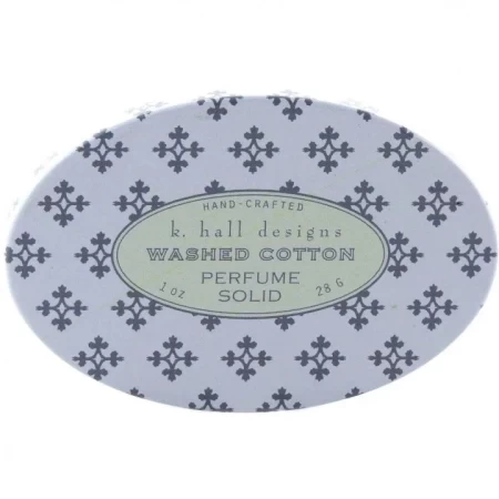 K.Hall Designs Washed Cotton Perfume Solid