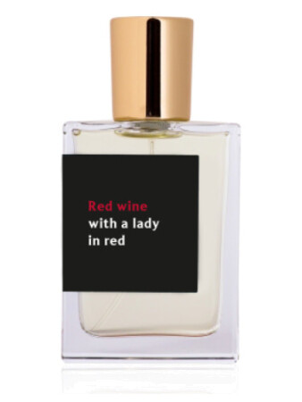 Proad Red Wine with a Lady In Red