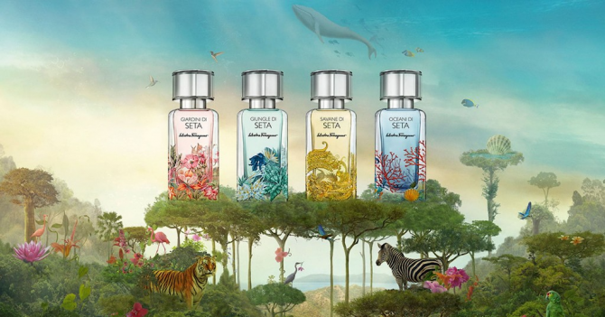 Salvatore Ferragamo выпустили линейку Storie di Seta