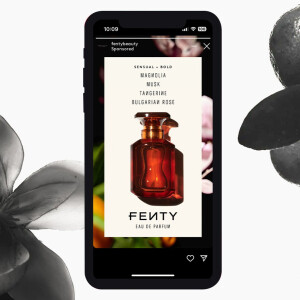 Виски в баре, сандал и винтажный mood: Fenty Eau De Parfum от Рианны