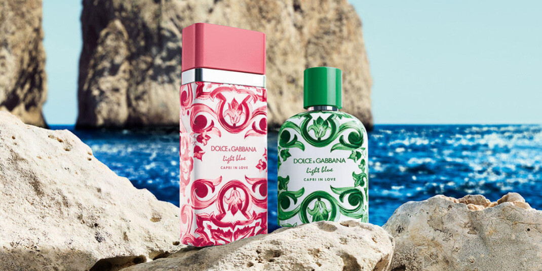 Dolce &amp; Gabbana обновили дизайн флаконов дуэта Light Blue Capri in Love