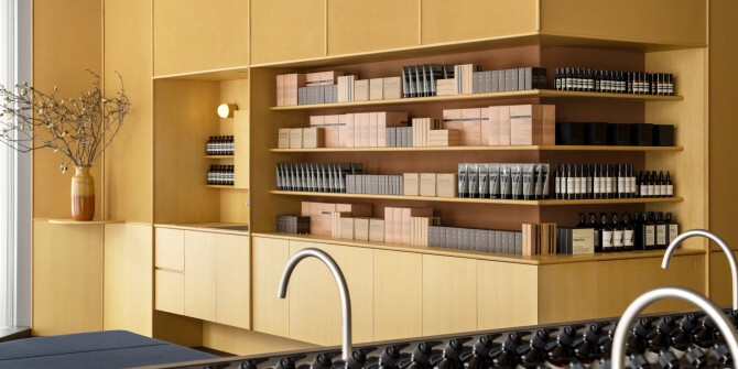 Прожиточный минимал: как Aesop оформляют свои шоурумы