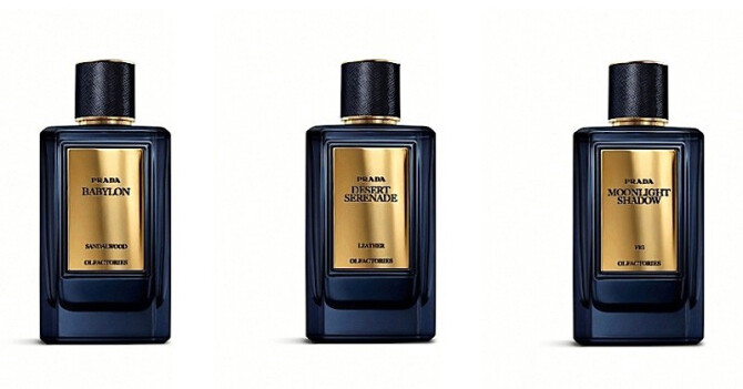 Babylon, Desert Serenade и Moonlight Shadow — новинки в линейке Olfactories от Prada