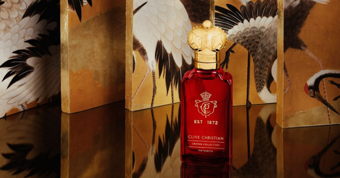 Clive Christian пополнили коллекцию Crown ароматом Matsukita