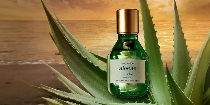 Nomenclature выпустили новый аромат Aloeae, вдохновлённый последними днями лета