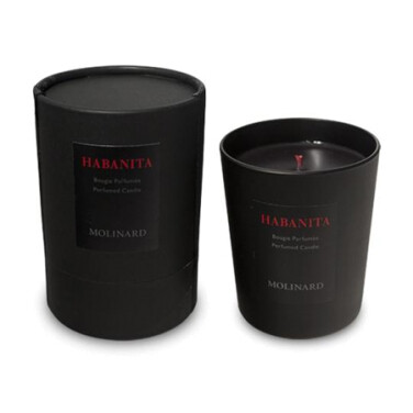 Habanita candle от Molinard – подарочная ароматная свеча на основе легендарного парфюма