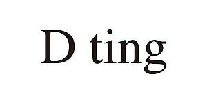 D ting / ディーティン