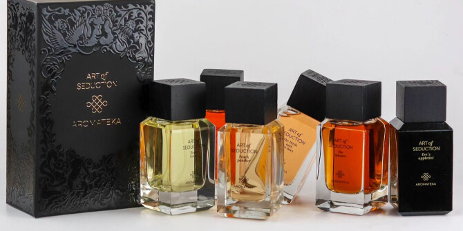 Aromateka выпустили дебютную линейку из шести ароматов Art of Seduction