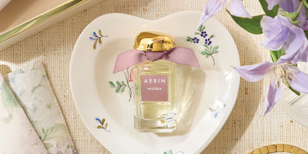 Wisteria – новый цветочный аромат от Aerin, посвящённый глицинии