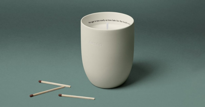 Aēsop посвятили коллекцию свечей античным астрономам