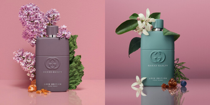 Gucci выпустят лимитированные парные фланкеры Guilty Love Edition