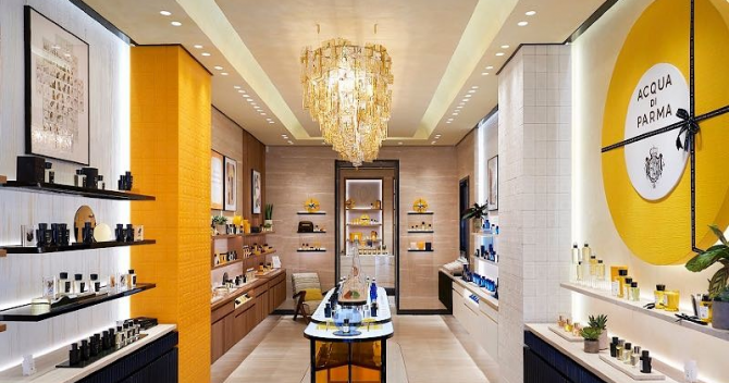 Acqua di Parma открыли бутик в Риме после смягчения локдауна