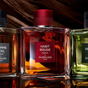 Новая интерпретация ароматов Vetiver, L'Homme Ideal и Habit Rouge от Guerlain