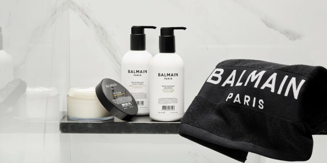 Цитрусы и амбра: Balmain показали снимки мужского парфюма для волос