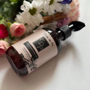 Гель для душа "Амбра и ваниль" от Elinn de Po — Соленая карамель для кожи