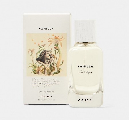 zara perfume vanilla