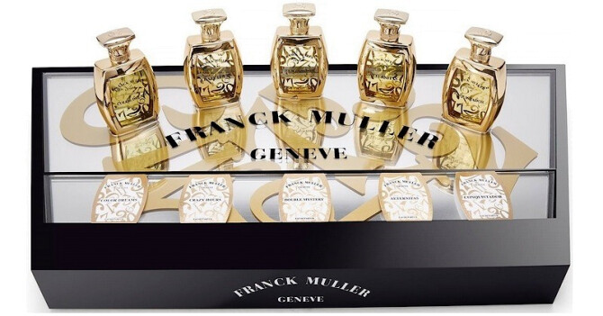 Franck Muller представил дебютную парфюмерную линейку