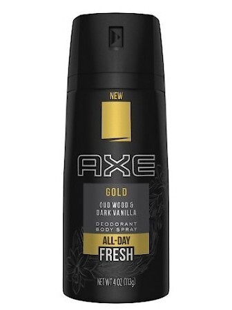 axe body spray oud wood