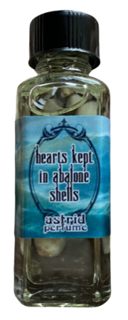 Astrid Perfume Hearts Kept in Abalone Shells