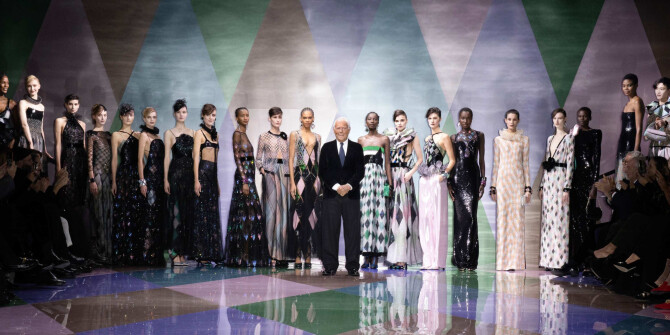 Giorgio Armani посвятили аромат Rondò Armaniano одноименной кутюрной коллекции