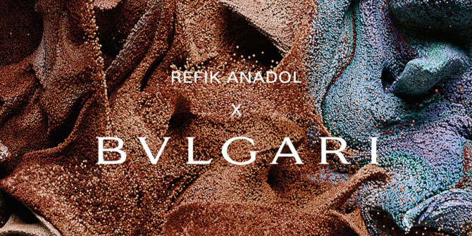 Tygar x Refik Anadol – эксклюзивная новинка от Bvlgari