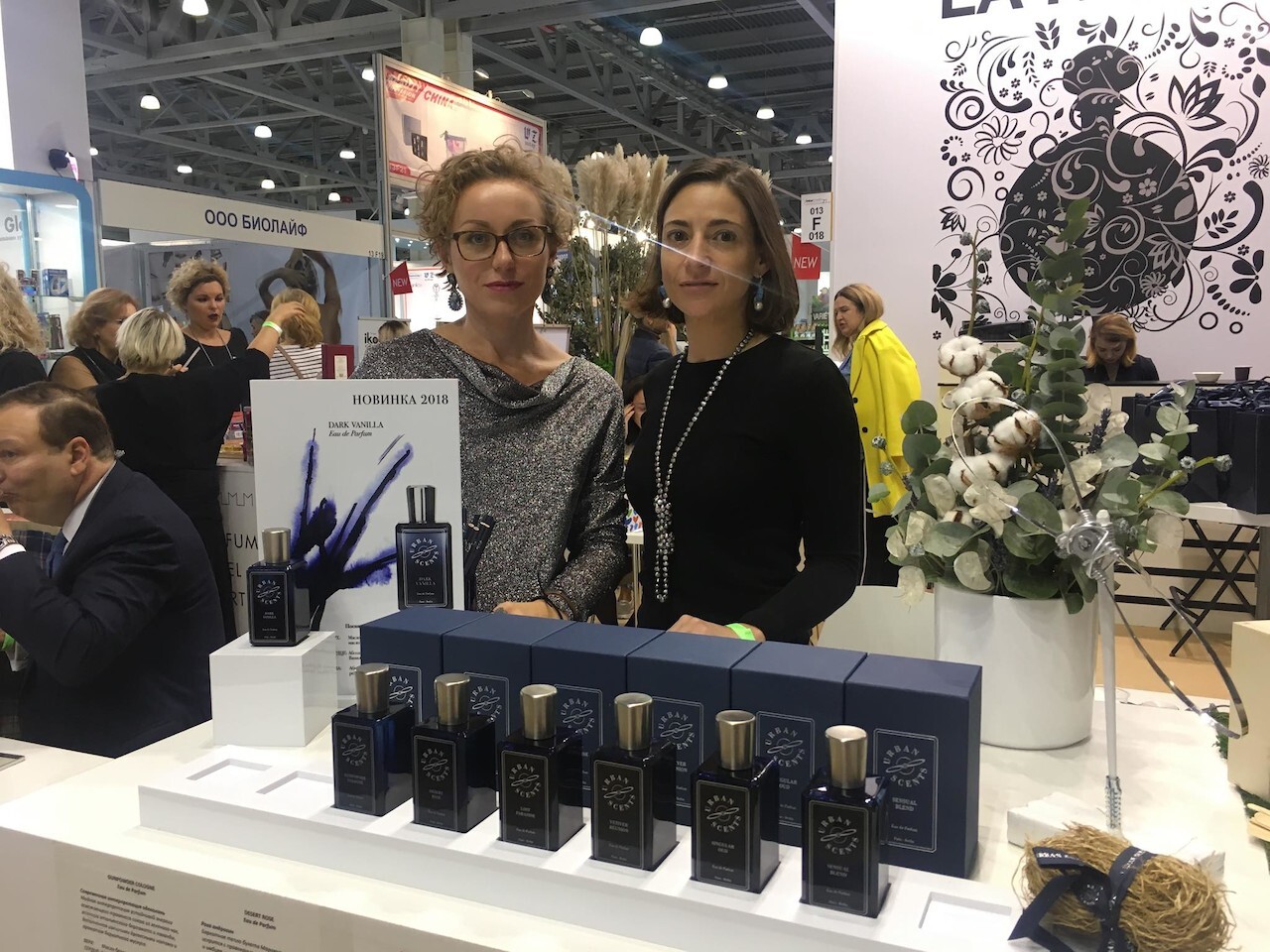 Основательница Urban Scents Мари Ле Февр (справа) и ее российский партнер