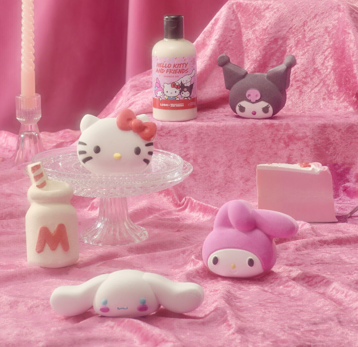 Lush показали лимитированную коллекцию, посвящённую Hello Kitty Lush показали лимитированную коллекцию, посвящённую Hello Kitty