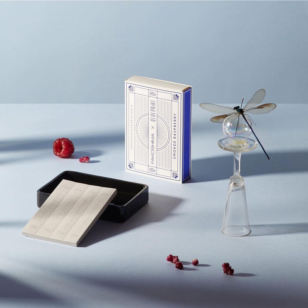 The Blueprint и Fakoshima Perfumes выпустили ароматическую бумагу