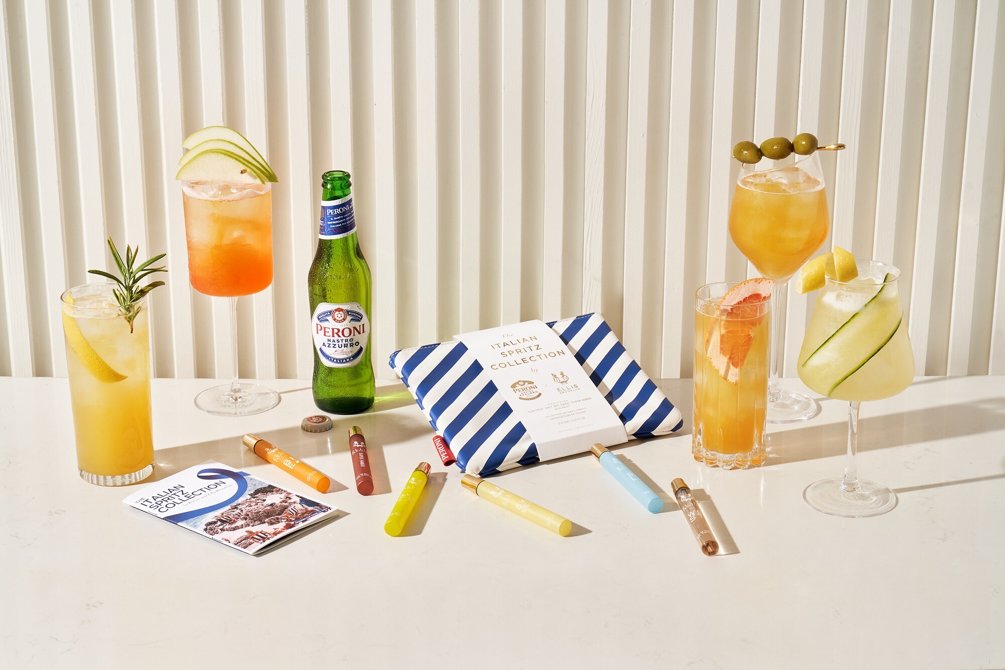 Парфюмерный бренд Ellis Brooklyn и Peroni запускают коллекцию Italian Spritz Парфюмерный бренд Ellis Brooklyn и Peroni запускают коллекцию Italian Spritz