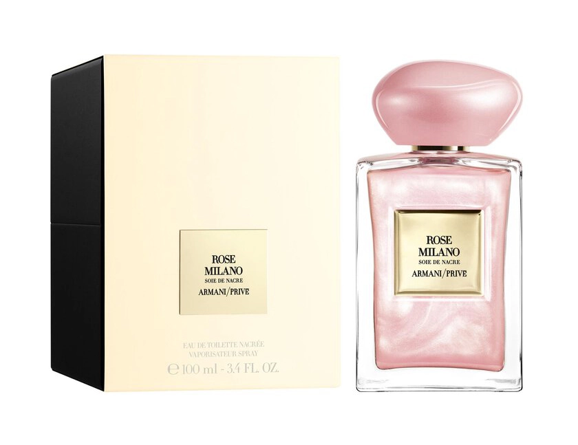 В линии Armani Privé пополнение — Rose Milano Soie de Nacre Eau de Toilette В линии Armani Privé пополнение — Rose Milano Soie de Nacre Eau de Toilette