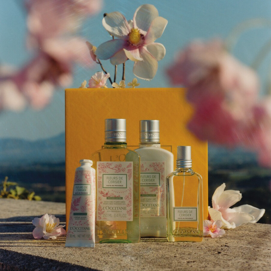 L’Occitane приглашают отправиться в Прованс с новой лимитированной серией Fleurs de Cerisier L’Occitane приглашают отправиться в Прованс с новой лимитированной серией Fleurs de Cerisier