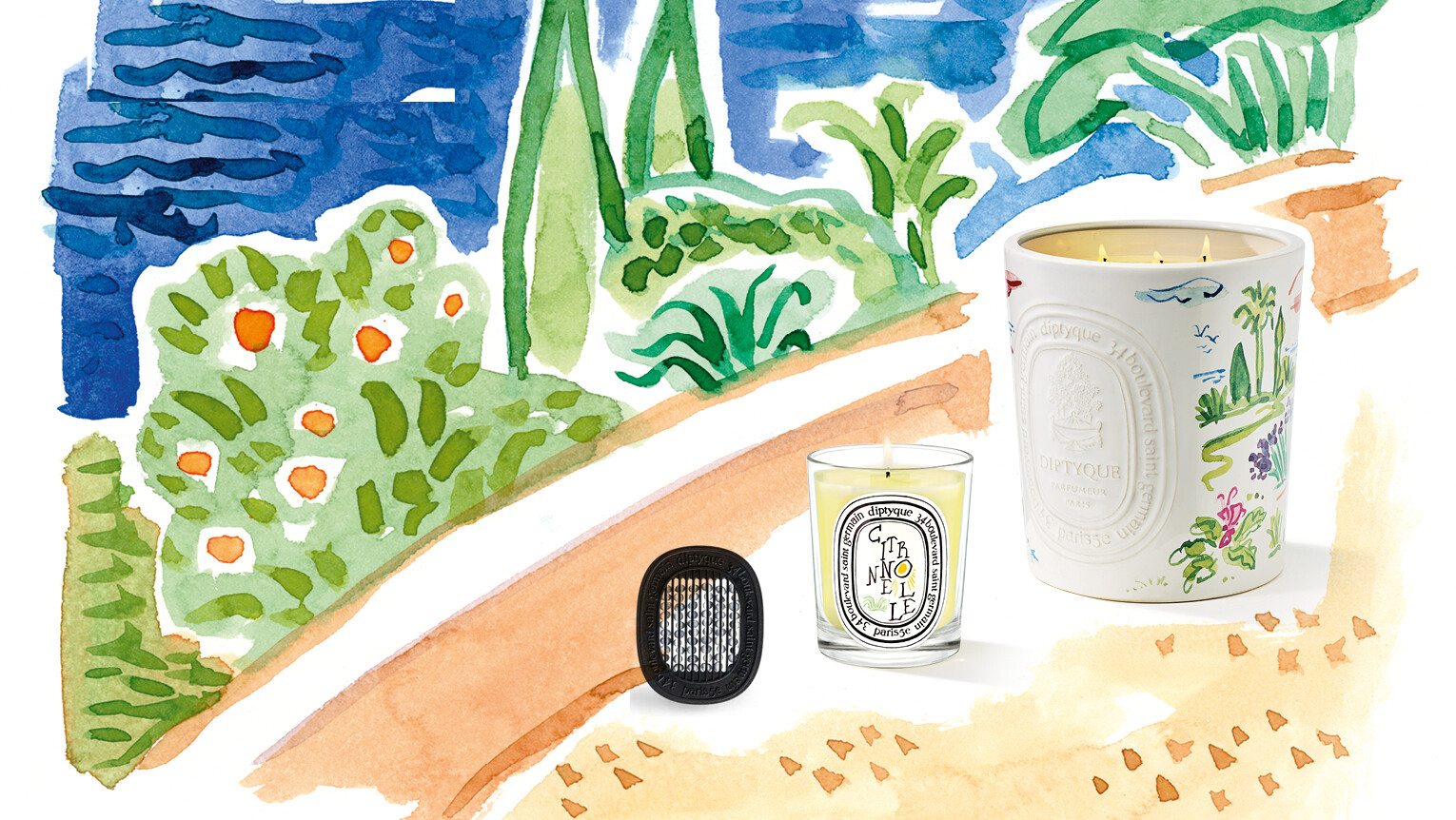 Diptyque перевыпустили коллекцию Summer Essentials Diptyque перевыпустили коллекцию Summer Essentials